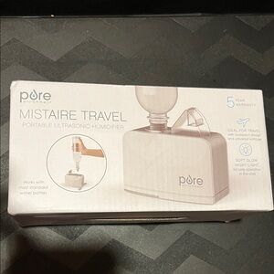 Pure Enrichment MistAire Travel Portable Ultrasonic Humidifier - White